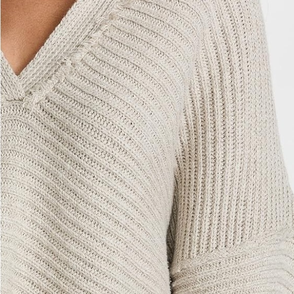 FREE PEOPLE nwot Grey Marlie pullover - Picture 11 of 11